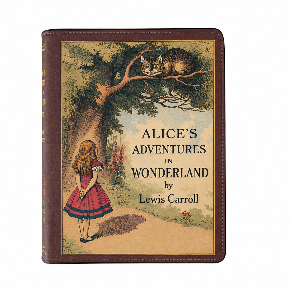 BCIP v05 - Final 1 - Front - fc-be28-457784888fba - "Alice in Wonderland" Book Clutch #1