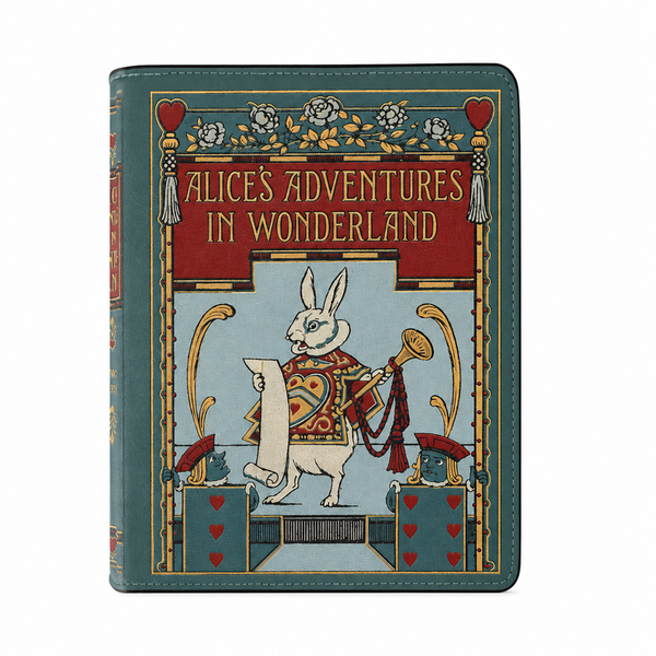 "Alice In Wonderland" Book Clutch #2