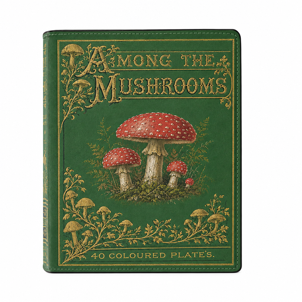 BCIP - Front - "Among The Mushrooms" Book Clutch