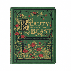 BCIP v09 - Final 1 - Front - 63-9b0b-532802d5b91b - "Beauty and the Beast" Roses Book Clutch