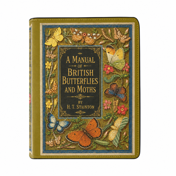 "British Butterflies and Moths" Book Clutch