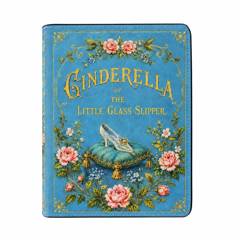 BCIP v09 - Final 1 - Front - 83-95d9-0951097ea25d - "Cinderella" Peacock Blue Book Clutch