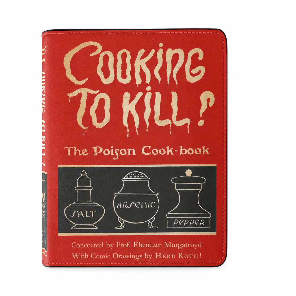BCIP v09 - Final 1 - Front - ef-8f47-92529ad80487 - "Cooking to Kill!" Book Clutch