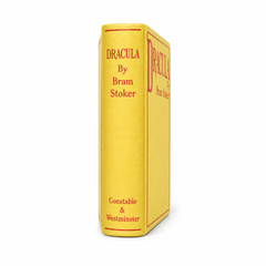 BCIP v09 - Final 3 - Spine - 47-bd31-6af2a9121458 - "Dracula" First Edition Book Clutch