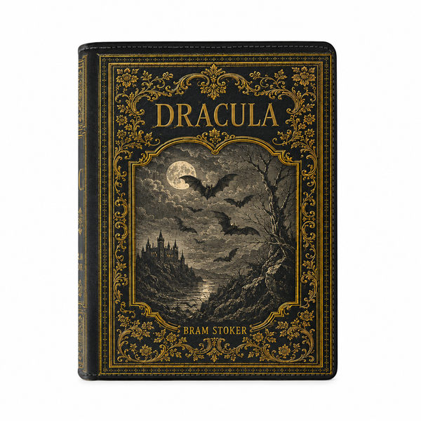 "Dracula" Full Moon Book Clutch