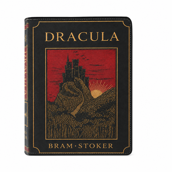 "Dracula" Red Castle Book Clutch