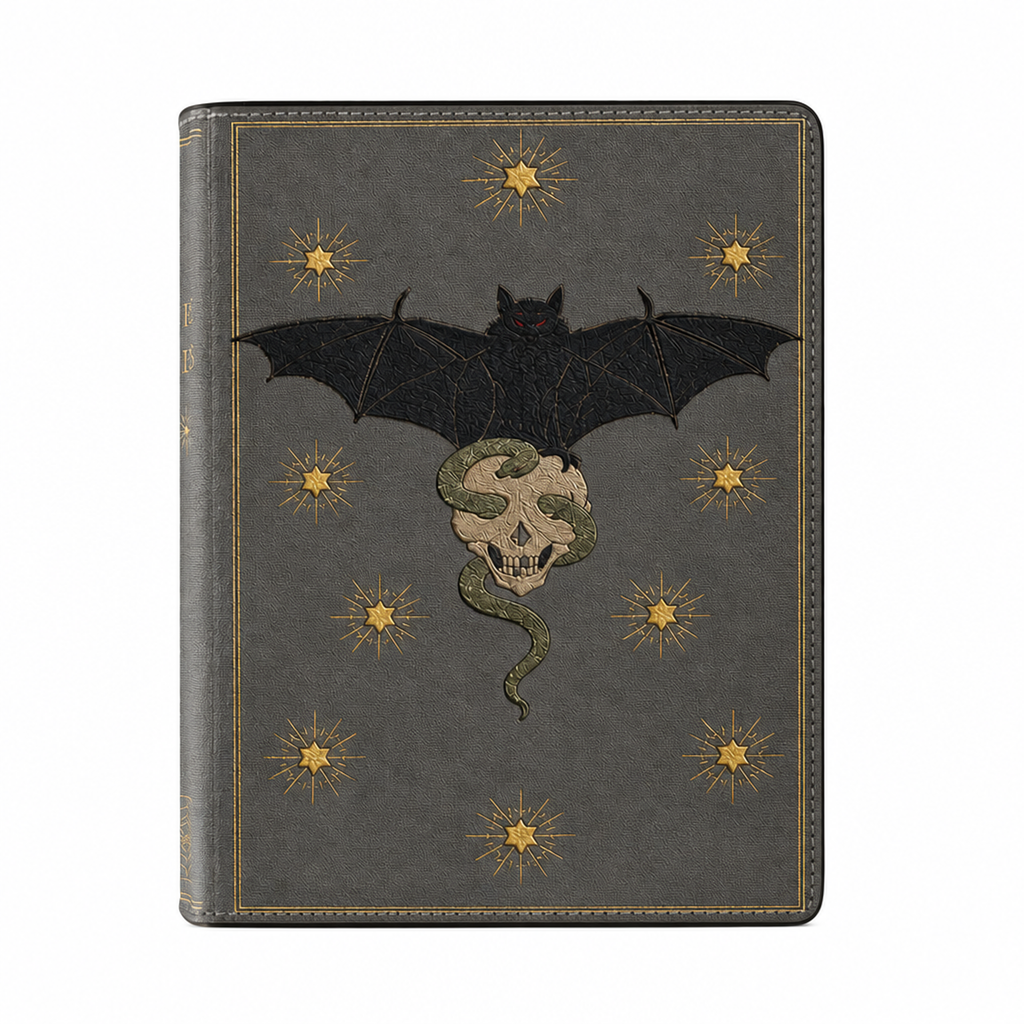 BCIP v09 - Final 1 - Front - 21-9489-0ffc354a316d - "Eerie Tales" Book Clutch