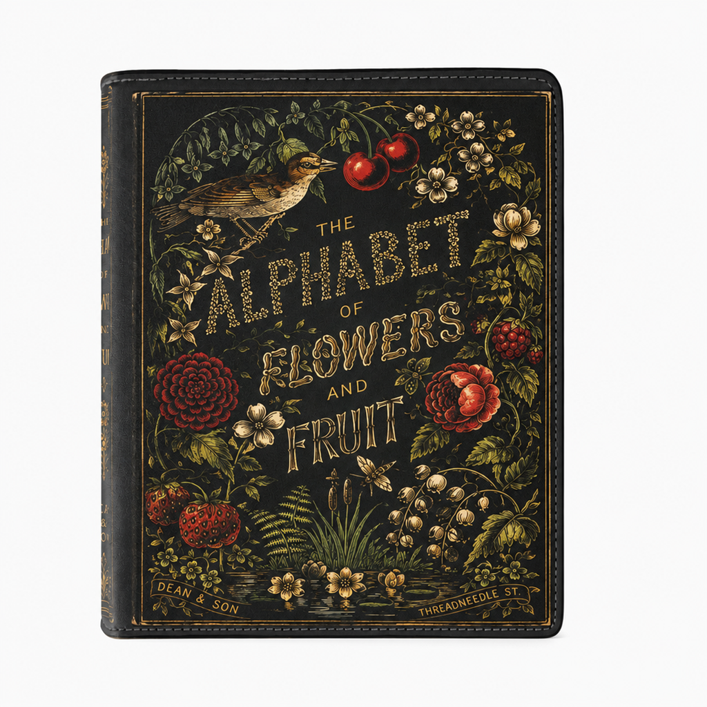 BCIP - Front - "Flowers and Fruit" Book Clutch