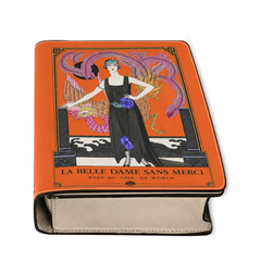 BCIP - Front Angle - "La Belle Dame" Book Clutch