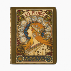 BCIP v09 - Final 1 - Front - 6f-90b1-f25f3c8ac3d5 - "La Plume" Book Clutch