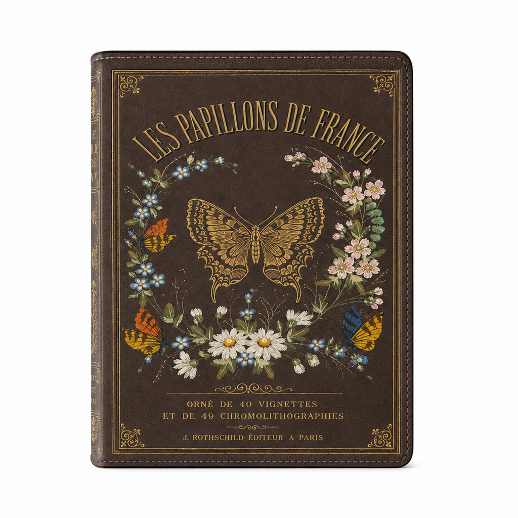 BCIP v09 - Final 1 - Front - 3e-b275-0855c0c4140a - "Les Papillons de France" Book Clutch