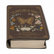 BCIP v09 - Final 4 - Front Angle - 3e-b275-0855c0c4140a - "Les Papillons de France" Book Clutch width=100 