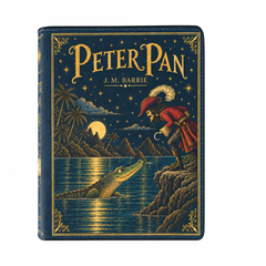 BCIP v09 - Final 1 - Front - 83-a2d9-be58a64db634 - "Peter Pan" Tick-Tock Book Clutch