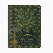 BCIP - Front - "Pride and Prejudice" Peacock Book Clutch width=100 