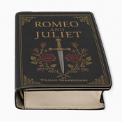 BCIP v09 - Final 4 - Front Angle - 66-b9d3-24691099d147 - "Romeo and Juliet" Dagger and Roses Book Clutch width=100 