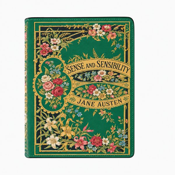 "Sense and Sensibility" Book Clutch