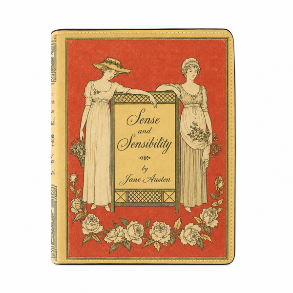 "Sense and Sensibility" Book Clutch