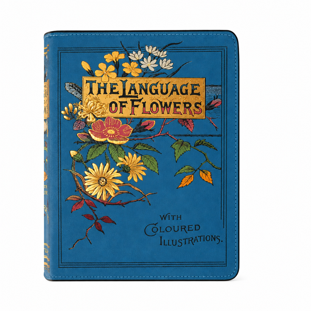 BCIP v09 - Final 1 - Front - c3-a564-ae9243e55e55 - "The Language of Flowers" Book Clutch