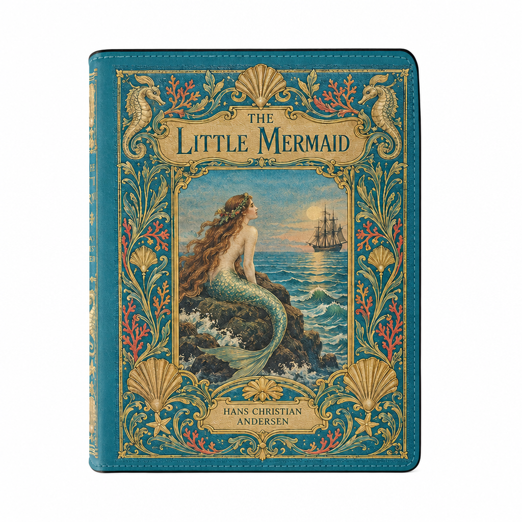 BCIP v09 - Final 1 - Front - 9f-ae6a-a0d89d05d980 - "The Little Mermaid" Book Clutch