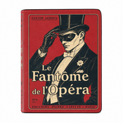 BCIP - Front - "The Phantom of the Opera" Book Clutch width=100 