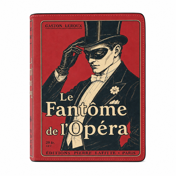 "The Phantom of the Opera" Book Clutch