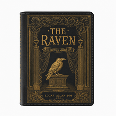 BCIP v09 - Final 1 - Front - 98-b1da-751a5b99b43d - "The Raven" Book Clutch