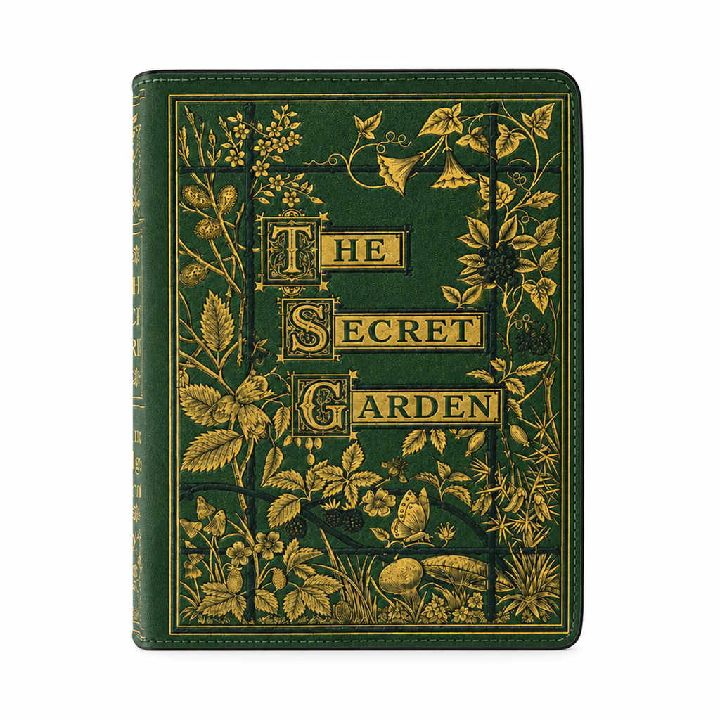 BCIP v09 - Final 1 - Front - f8-b004-fb3dd0fdd57f - "The Secret Garden" Book Clutch
