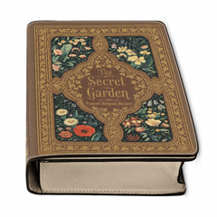 BCIP v09 - Final 4 - Front Angle - 98-b1da-751a5b99b43d - "The Secret Garden" Book Clutch