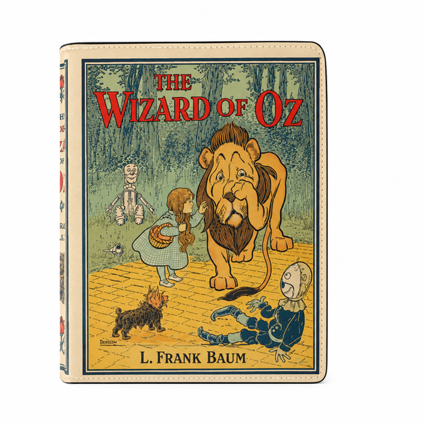 "The Wizard of Oz" Yellow Bricks Book Clutch