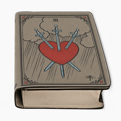 BCIP v09 - Final 4 - Front Angle - 98-b1da-751a5b99b43d - "Three of Swords" Book Clutch