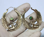 Golden Wings Earrings width=100 