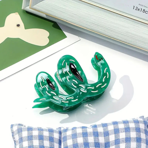 "Slithera" Snake Hair Clip