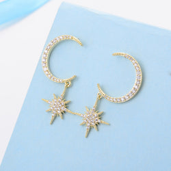 Starlit Copper Earrings width=100 