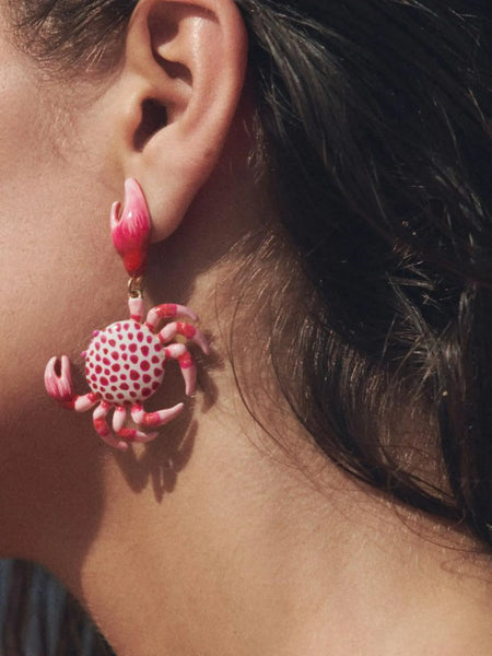 Crab Style Earrings