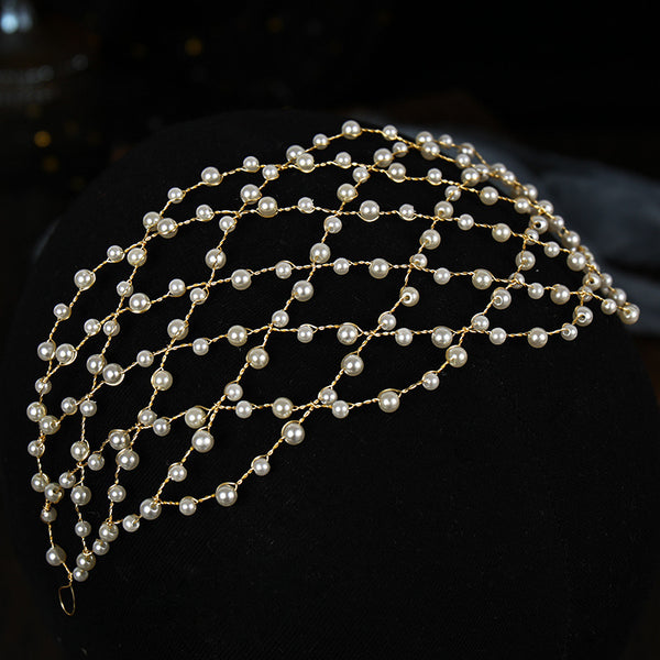 Pearl Garden Hair Band