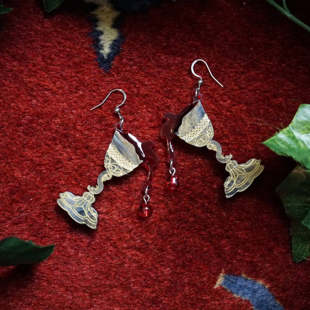 Goblet Earrings By Lost Kiwi Designs-0