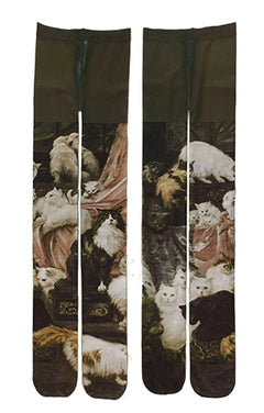 "My Wife's Lovers" Printed Tights