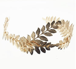 Gilded Leaf Crown Hairband width=100 