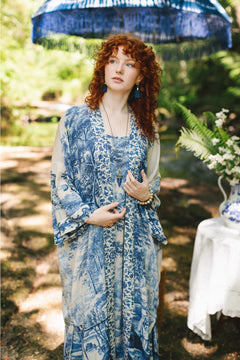 "Let the Light in" Duster Kimono
