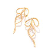 Golden Blossom Earrings width=100 