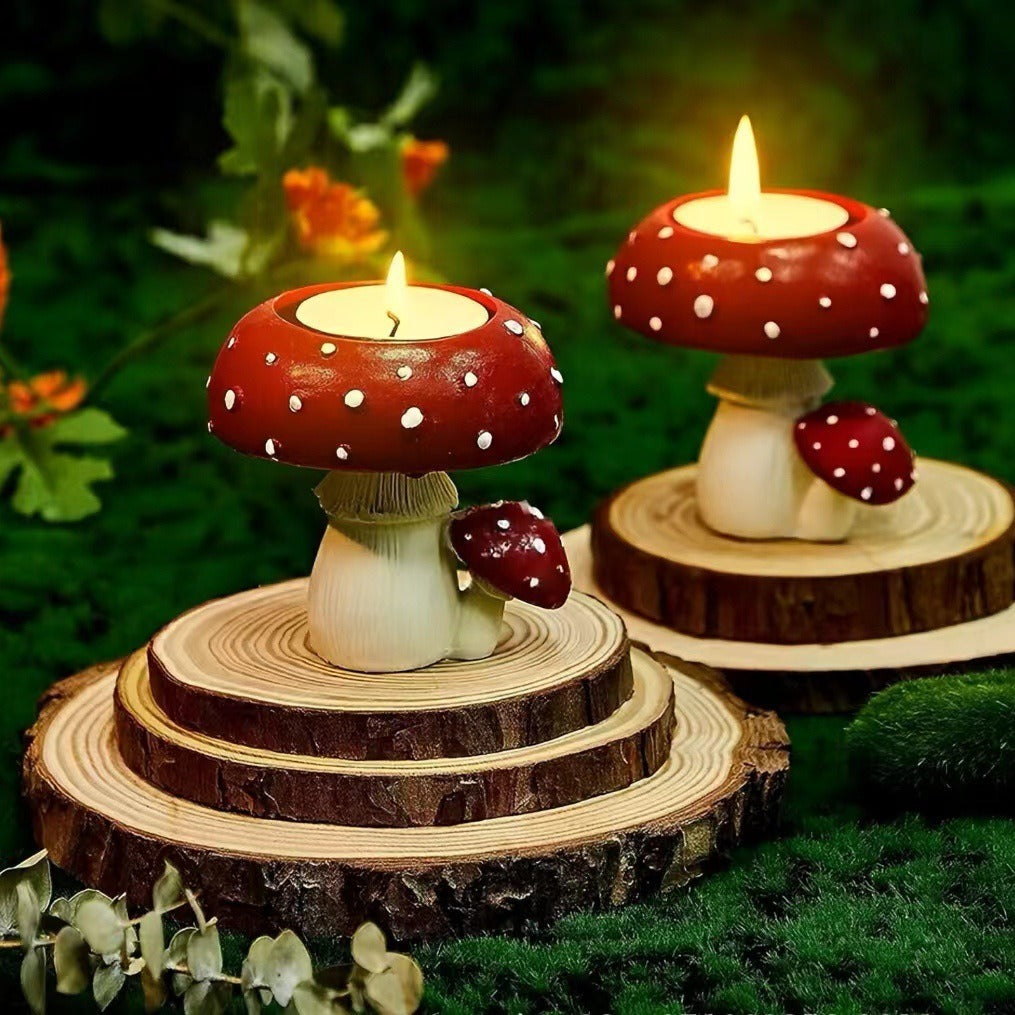 Mushroom Candlestick