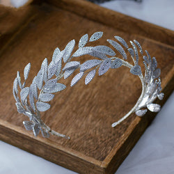 "Salla" Zircon Alloy Hair Band width=100 