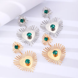 Sunlit Petal Earrings width=100 