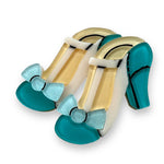 Flirty Footsteps Mini Brooch by Asia Ellington x Lipstick & Chrome-0