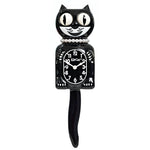 Classic Black Lady Kit Cat Klock-0