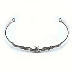 "Elinor" Black Bat Tiara width=100 