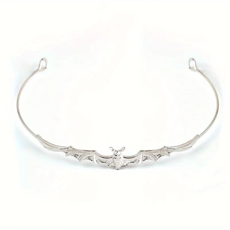 "Elinor" SiIvery Bat Tiara