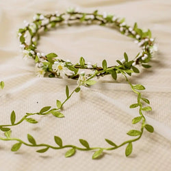 "Flora" Flower Tiara width=100 