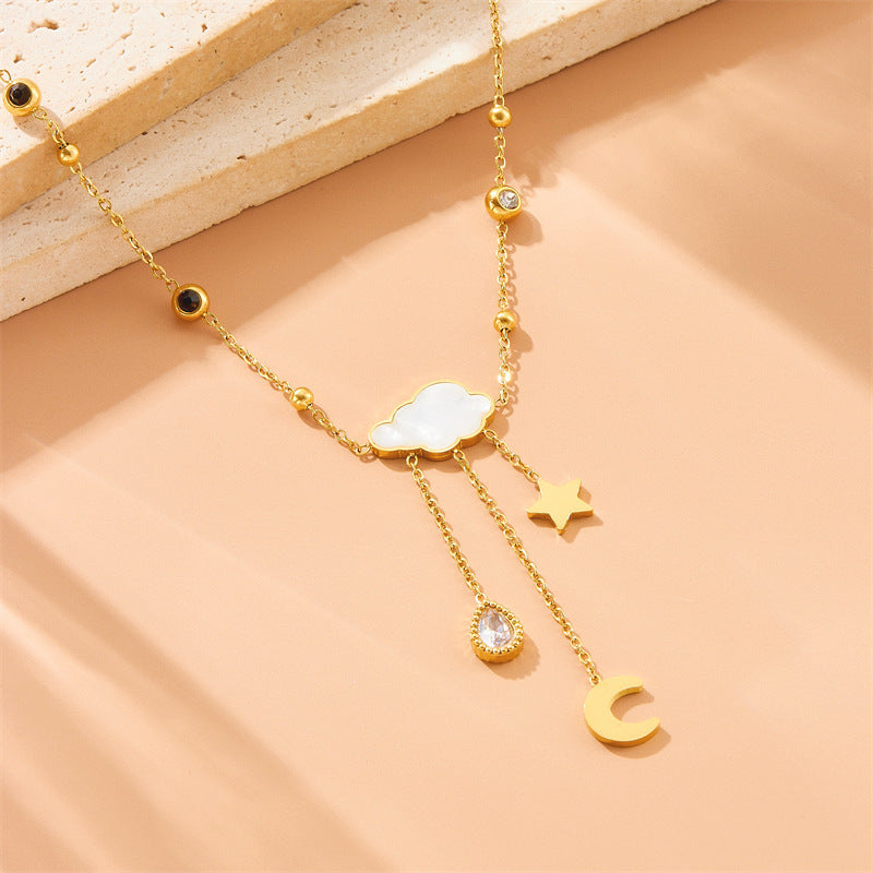 Cloud Star Moon Elegance Necklace