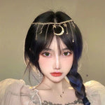 Fashion Personality Retro Crystal Tassel Headband